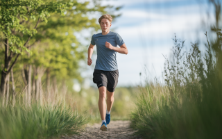 coureur-sentier-verdure-tenue-sportive