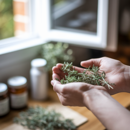 cuisine-mains-herbes-fenetre