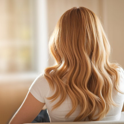 femme-dos-cheveux-ondules-dores