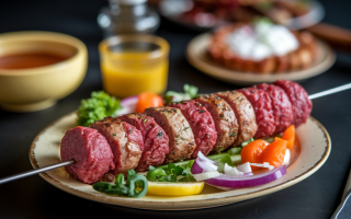 kebab-assiette-legumes-herbes
