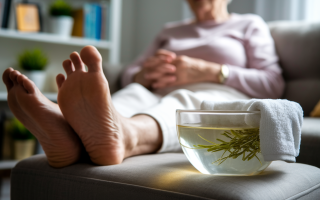 personne-agee-salon-bol-herbes