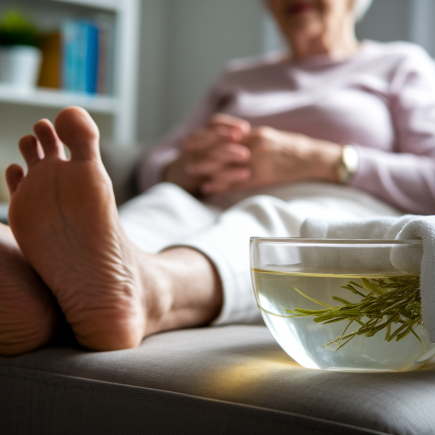 personne-agee-salon-bol-herbes