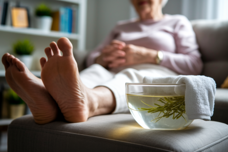 personne-agee-salon-bol-herbes