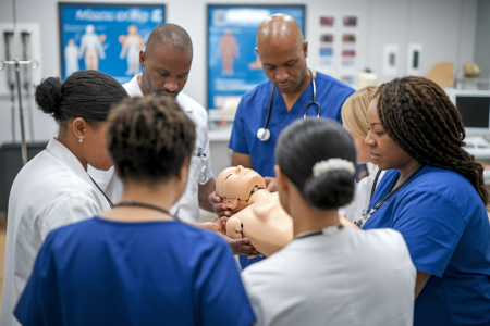 personnel-medical-dos-mannequin-formation