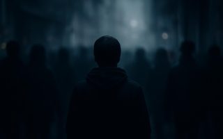 personne-foule-floue-urbaine-sombre