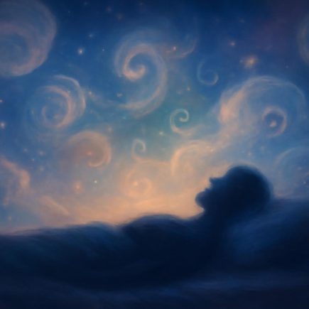 silhouette-lit-nuages-motifs-oniriques