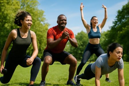 groupe-entrainement-parc-verdoyant