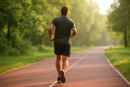 personne-course-piste-verdure-matin