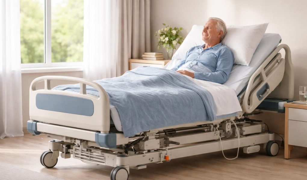 lit-medicalise-personne-agee-chambre-lumineuse